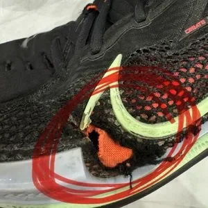 Nike | Shoes | Authentic Air Zoom Gt Cut Black Hyper Crimson  display picture 3